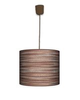 Lampa wisząca mała - Rattan brąz