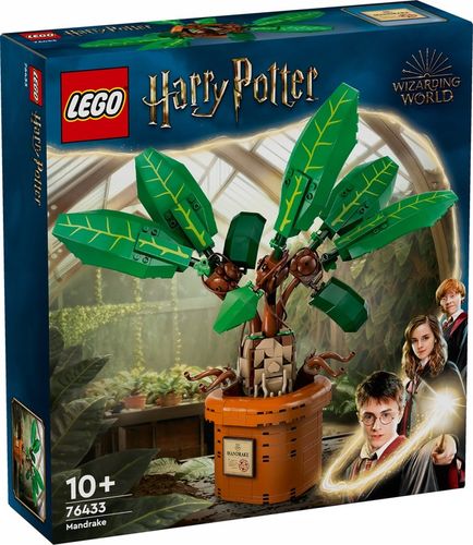 LEGO Harry Potter 76433 Mandragora Model Wrzeszczącej Rośliny w Doniczce na Arena.pl