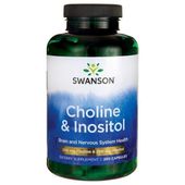 # SWANSON Cholina + Inozytol (250 kaps.)