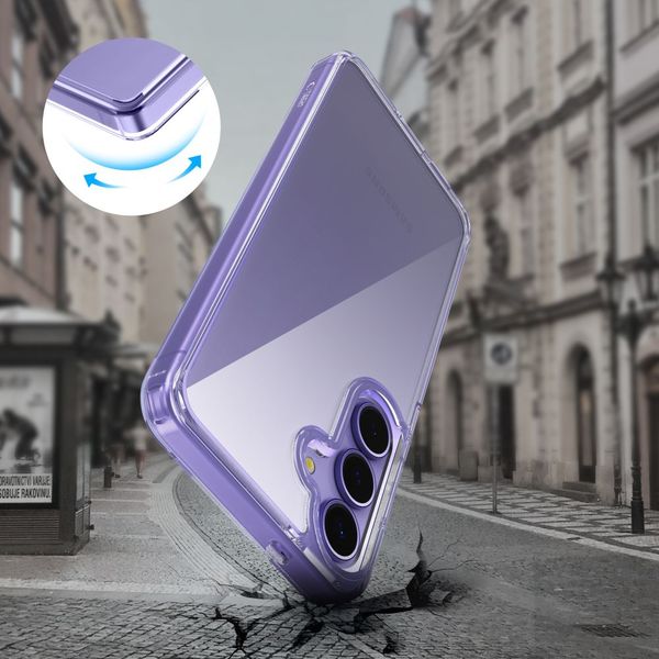 TECH-PROTECT FLEXAIR HYBRID GALAXY S25 CLEAR zdjęcie 4