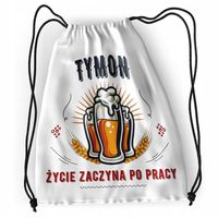 Plecak Dla Tymona Sportowy Szkolny Worek Torba Z Nadrukiem Ze Zdjęciem