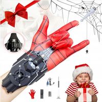 WYRZUTNIĄ SIECI SPIDER-MAN PUCHARY SSĄCE MAGNESY CZŁOWIEK PAJĄK Z RĘKAWICA