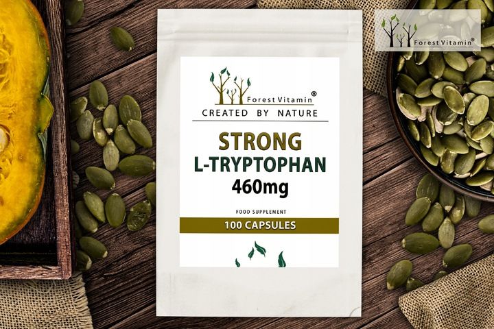 L-TRYPTOFAN 100 kap L-TRYPTOPHAN RELAKS SPOKÓJ SEN zdjęcie 6