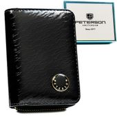 portfel damski skóra+pu ptn px33-cnf-5563 black