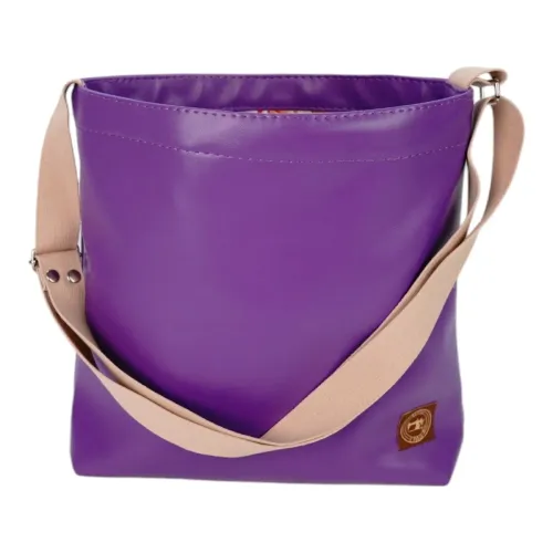 Torebka z Kominem ze wzorem Jasnych Dmuchawców Kolor ekoskóry - Błękitny na Arena.pl