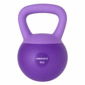 Kettlebells Soft UNDERFIT 8 kg - Dark Violet