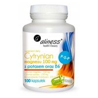 Cytrynian magnezu z potasem 100k Aliness