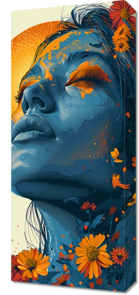 Obraz 30x70cm Deszcz Słoneczny zdjęcie 1
