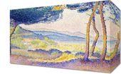Obraz 30x20cm Pines Along the Shore, Henri-Edmond Cross do Salonu