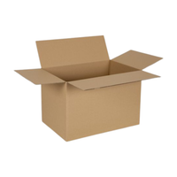 Karton klapowy 386x291x247 mm 3W fala B 420g/m2 szary 38,6x29,1x24,7cm