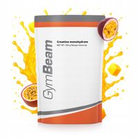 KREATYNA 100% MONOHYDRAT SIŁA MASA POMPA WYDOLNOŚĆ - GymBeam 500g mango