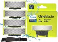 4x OSTRZA PHILIPS ONEBLADE ORYGINALNE OSTRZE NOŻYK GŁOWICA GOLARKA NASADKA
