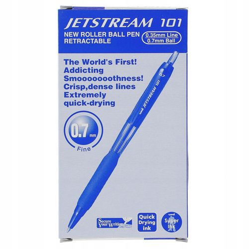 Długopis Automatyczny Jetsream Uni Sxn-101 Niebieski na Arena.pl