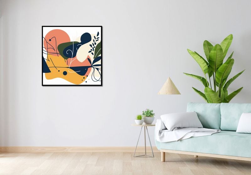 Plakat 80x80cm Dynamika Wizji zdjęcie 4