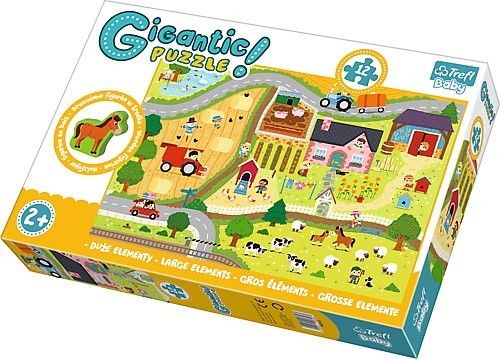 Trefl Puzzle Gigantic - Wieś na Arena.pl