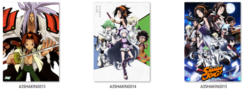 Plakat Shaman king DO WYBORU na Arena.pl