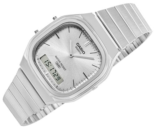 zegarek męski casio vintage aq-240e-7aef + box na Arena.pl