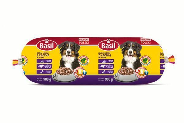 BASIL KARMA SUCHA PIES 900G KACZKA zdjęcie 1