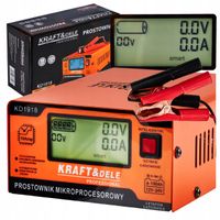 Prostownik mikroprocesorowy akumulatorowy ładowarka 10a 12/24v KD1918