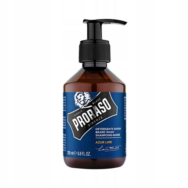 PRORASO Szampon do brody Azur Lime 200ml zdjęcie 2