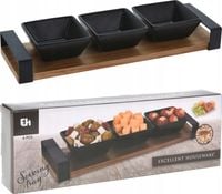 3 Miseczki Miski Ceramiczne do Dipów Przekąsek
