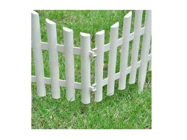 Płotek ogrodowy plastikowy palisada obrzeże 60x22 zdjęcie 4