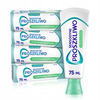SENSODYNE ZESTAW PROSZKLIWO CODZIENNA OCHRONA PASTA DO MYCIA ZĘBÓW 4X 75ML