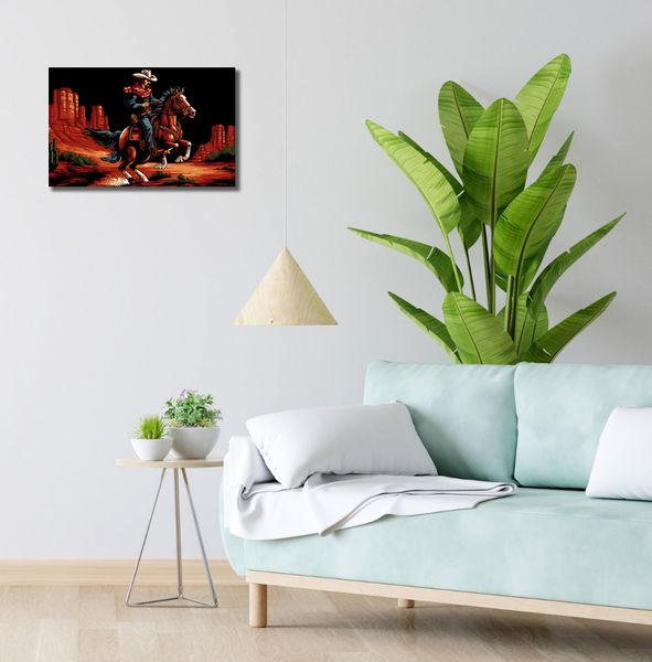 Obraz 50x30cm Galop przez Prerię zdjęcie 2