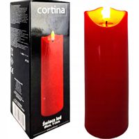 ŚWIECZKA WKŁAD DO ZNICZA EFEKT PŁOMIENIA 15 cm