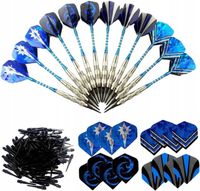 12 Rzutek Rzutki do Darta do Tarczy Elektronicznej Lotki do Gry 100 Grotów