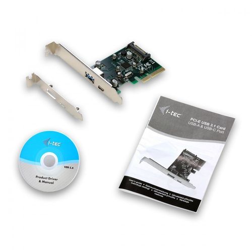 Adapter PCI-E USB 1xUSB-A/1xUSB-C/1xSATA na Arena.pl