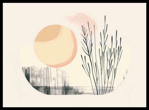 Plakat 55x40cm Pastelowy Wschód na Arena.pl