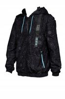 Kurtka sportowa z kapturem przeciwwiatrowa przeciwdeszczowa Arena Titan R.L