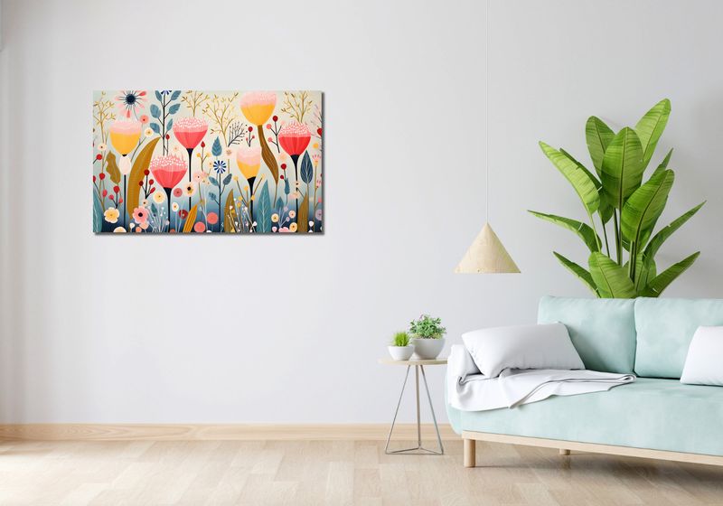 Obraz 100x60cm Ogród Marzeń zdjęcie 2
