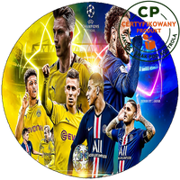 Opłatek na tort Mbappe Neymar - dla fana