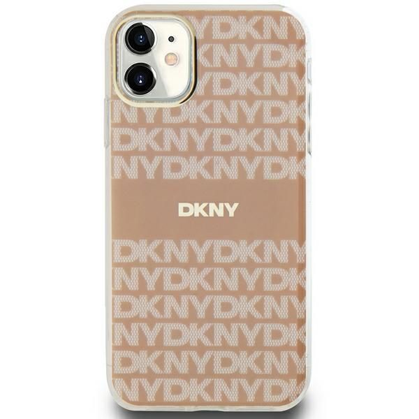 Etui DKNY do iPhone 11, iPhone XR, Różowy, MagSafe zdjęcie 3
