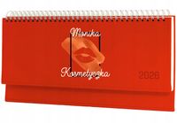 PLANER dla kosmetyczki personalizowany 2026 tygodniowy kalendarz biurkowy