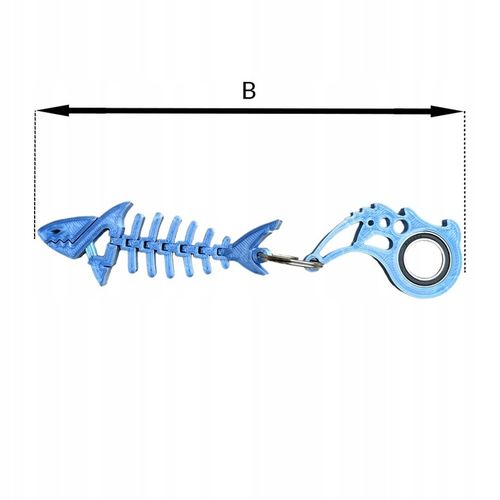 KEYRAMBIT KEYSPINNER Brelok Breloczek ZESTAW FLEXI REKIN Kolor Frozen na Arena.pl