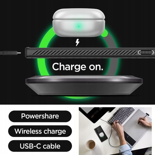 ETUI DO GALAXY S23 ULTRA SPIGEN LIQUID AIR CZARNY MATOWY na Arena.pl