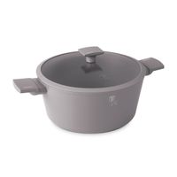 garnek tytanowy z pokrywą 30cm berlinger haus bh-8103 taupe
