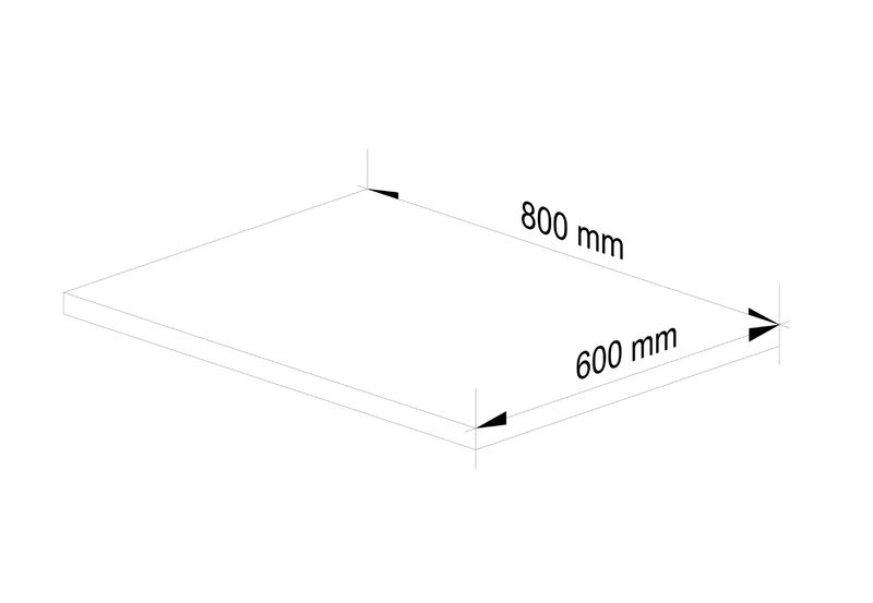 Blat do kuchni S80 Oliwia - Dąb Craft zdjęcie 3