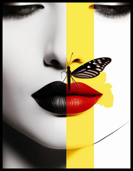 Plakat 50x65cm Motyla Piękność zdjęcie 2