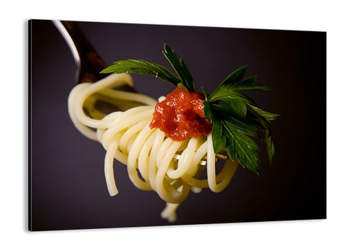 Obraz Na Płótnie - Spaghetti Sos  - 70X50 Cm - Aa70X50-1307 na Arena.pl