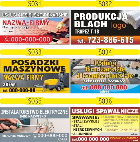 GOTOWE BANERY MECHANIKA AUTO NAPRAWA MOTORYZACJA na Arena.pl