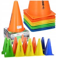 PACHOŁKI TRENINGOWE DO PIŁKI NOŻNEJ ZESTAW 10 SZT PIŁKA NOŻNA DLA PIŁKARZA