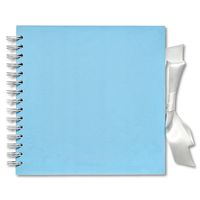 Album Do Zdobienia Niebieski Satyn 205X205 35Kart