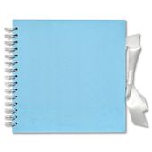 Album Do Zdobienia Niebieski Satyn 205X205 35Kart