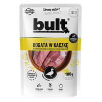 MOKRA KARMA DLA PSA BULT SASZETKA MIELONKA BOGATA W KACZKĘ 100G