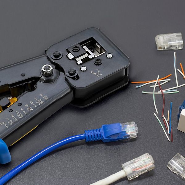 Qoltec Zaciskarka złączy modularnych z blokadą  | 8p 6p zdjęcie 2