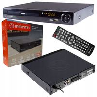 ODTWARZACZ DVD CD HDMI EURO USB MP3 Full HD Manta Emperor DVD072 Menu PL